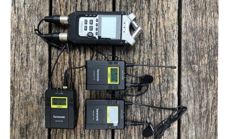 Mic không dây wireless Saramonic UWMic9 Kit 2 (2 TX9 + RX9 ) - Tam